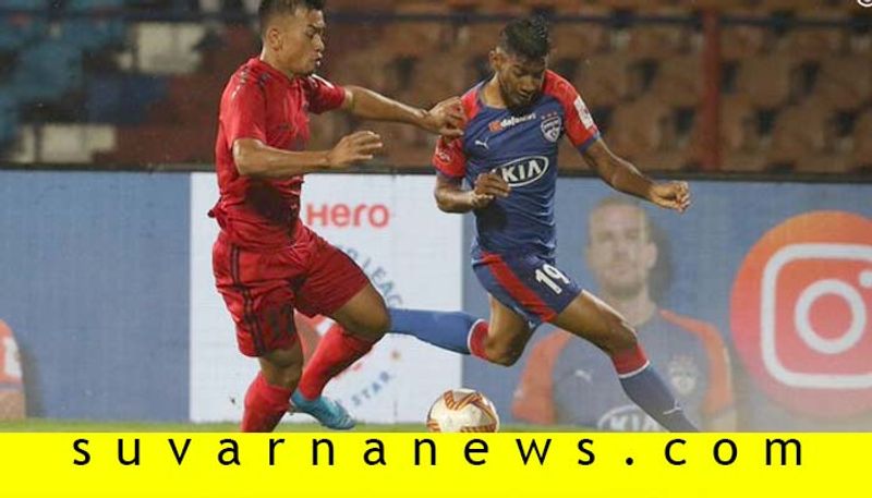 ISL 6 Bengaluru FC vs NorthEast United FC match ends with Draw