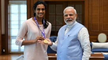 PV Sindhu supports PM Modi Bharat Ki Laxmi movement