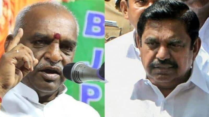 Alliance with Rajini...pon radhakrishnan information