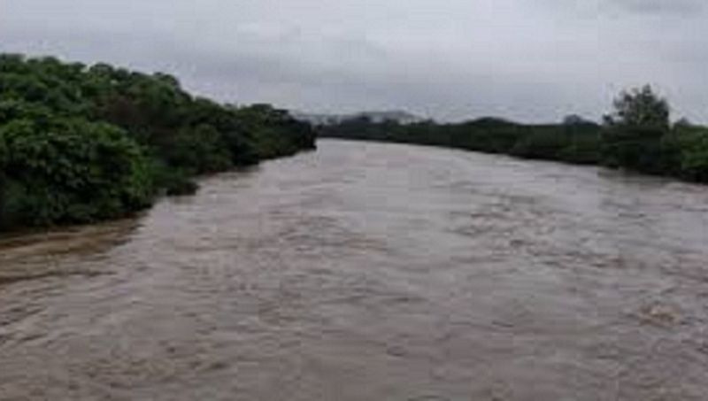 Lokapavani river overflow in Srirangapatna