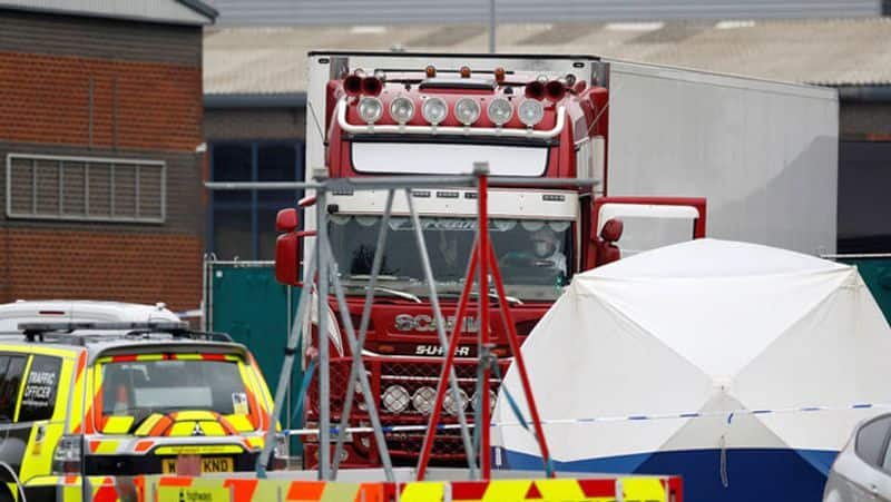 39 Bodies Found In Truck Container in london