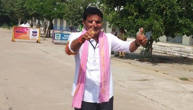 TRS wins Huzurnagar assembly seat Saidireddy Biography