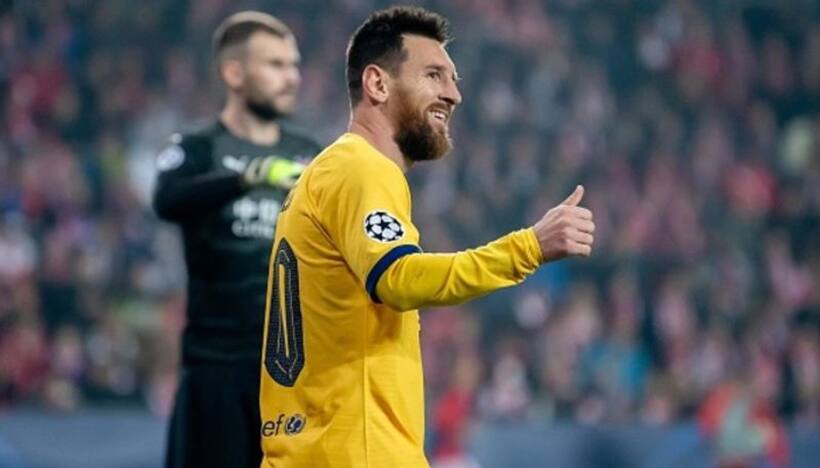 Champions League: Lionel Messi claims another goal scoring record as Barcelona win