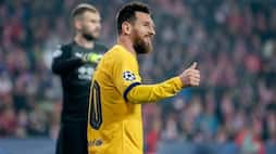 Champions League Lionel Messi claims another goal-scoring record Barcelona win