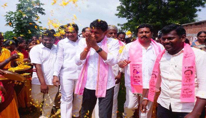 TRS wins Huzurnagar assembly seat Saidireddy Biography