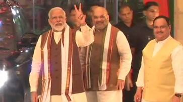 PM Narendra Modi thanks people of Maharashtra, Haryana for reposing faith in BJP