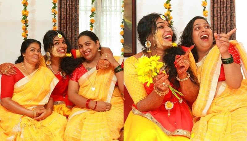 seema vineeth transgender haldi celebration