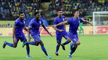 ISL Mumbai FC stun Kerala Blasters late goal Amine Chermiti