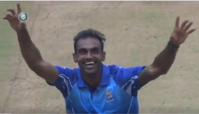 Syed Mushtaq Ali Trophy Abhimanyu Mithun gets hat trick Wickets against Haryana