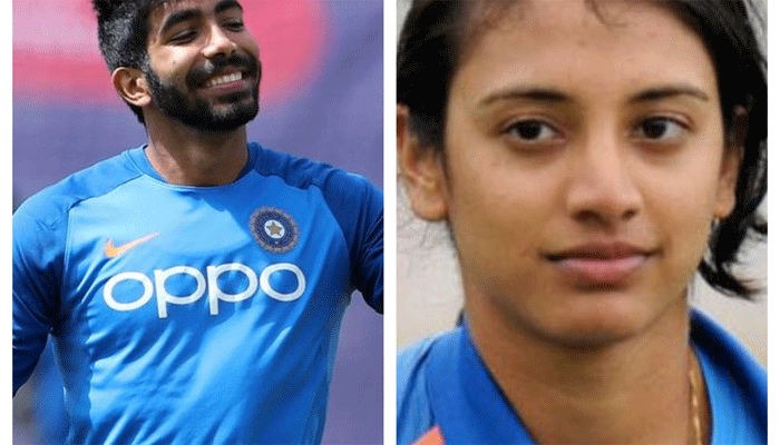 Team India Star Jasprit Bumrah Smriti Mandhana win Wisden India Almanack Cricketer of the Year award