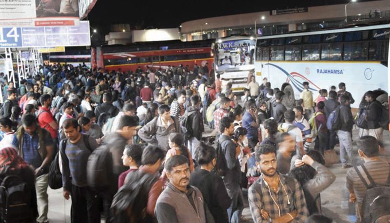 People Leave Bangalore Due To Coronavirus