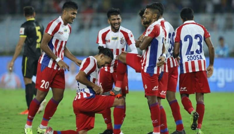 ISL ATK register biggest win home against debutants Hyderabad FC