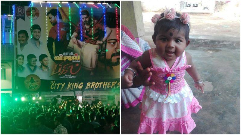 2-year-old baby died in a bike accident made by a Vijay fan