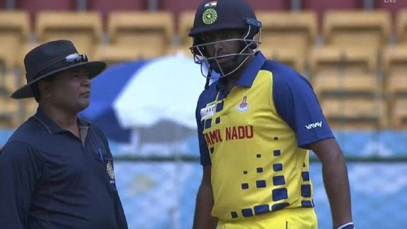 Vijay Hazare Trophy 2019 Ravichandran Ashwin risks being fined for sporting BCCI logo on helmet