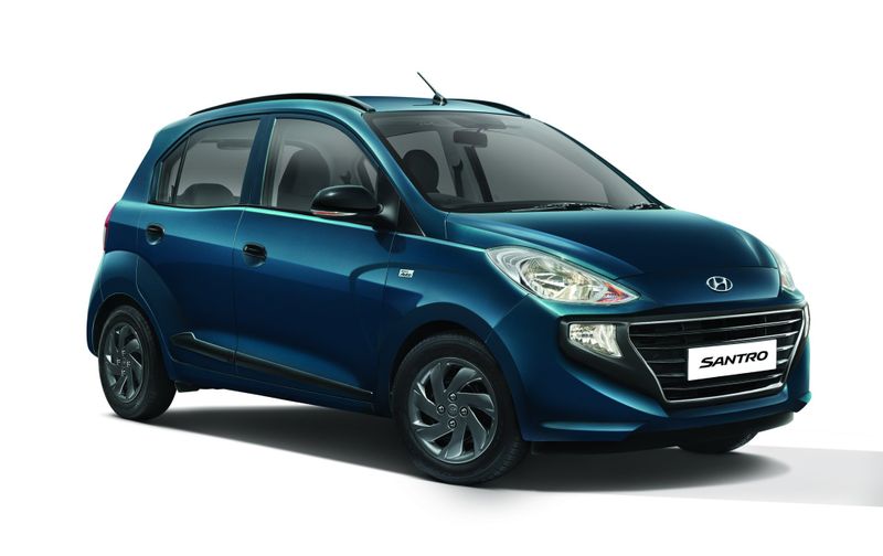 Hyundai launches santro anniversary edition car in India