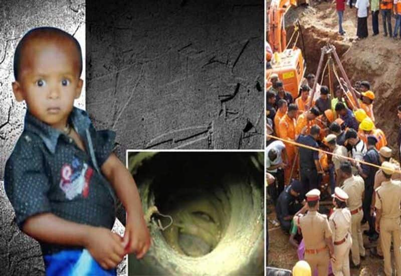 2 Year old kid surjith expired who fall in borewell