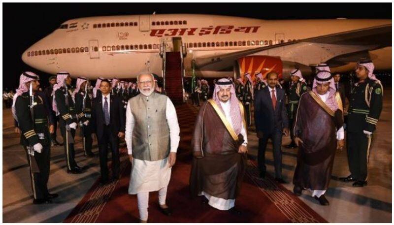 Prime Minister Narendra Modi on 2 day visit to Saudi Arabia