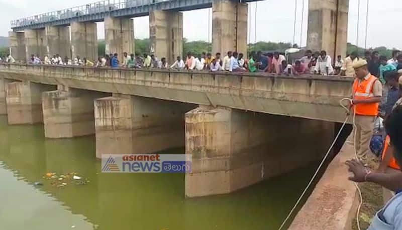 man jumps into polavaram project due to family disturbance