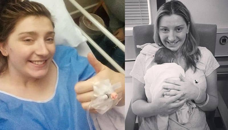 Mother born with two wombs is forced to have a DOUBLE hysterectomy at 28