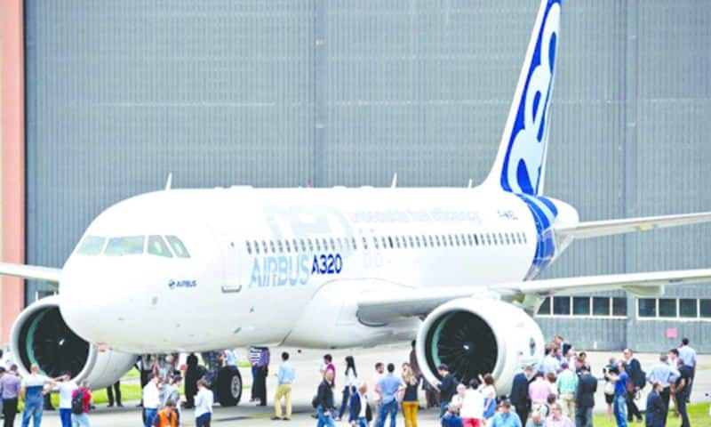 indigo orders 300 airbus neo 320 aeroplanes