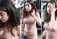 Janhvi Kapoor receives vulgar comments for wearing nude colour body-hugging dress