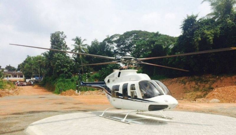 helicopter flying for long time at yarada in visakhapatnam