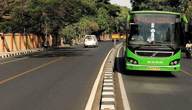 Separate bus lane construction delayed