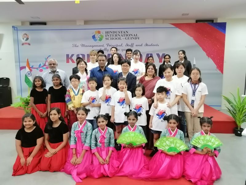 Hindustan International School Guindy  Korean Day Celebration