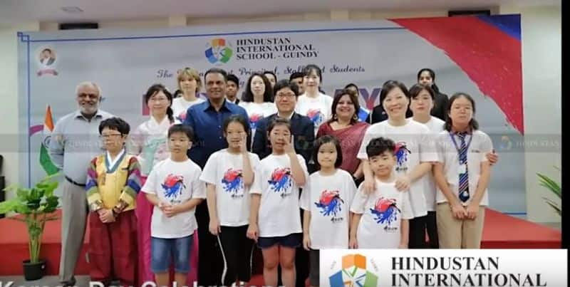 Hindustan International School Guindy  Korean Day Celebration