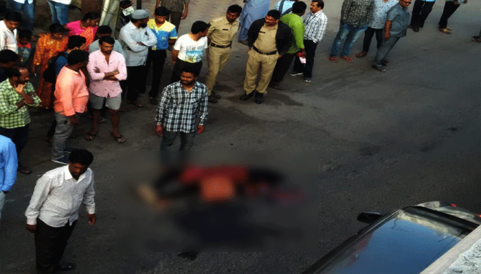 woman died in accident at nalgonda crossroads