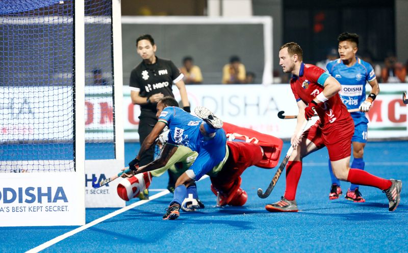 Hockey india men qualifies to 2020 Olympics after beat Russia by 11-3 aggregate goals