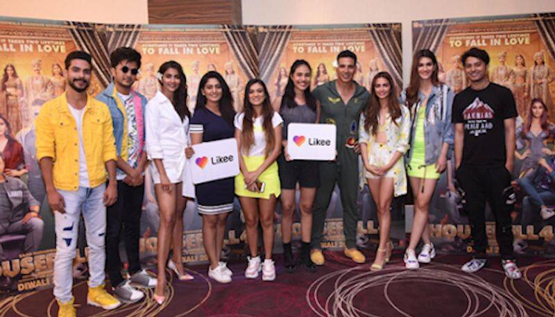 Want to be movie stars in Housefull 4? Join Likee to make it happen