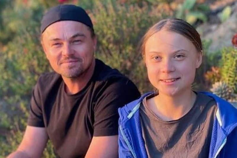 Leomardo Dicaprio Meet Greata Thunberg For Global Climate Issue