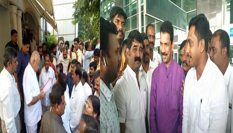 chikkaballapur BJP Workers complaint To nalin-kumar-kateel On disqualified-mla sudhakar