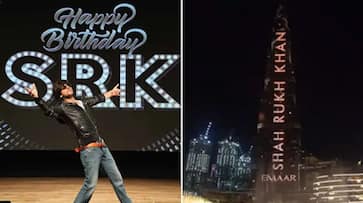 Burj Khalifa lit up with Shah Rukh Khan's name on his 54th birthday (Video)