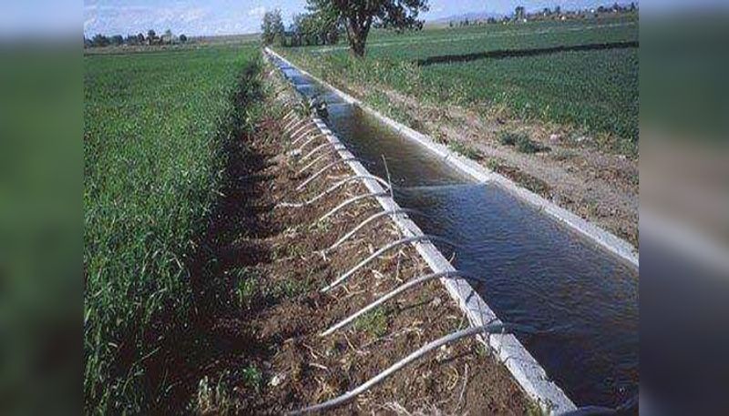 Stop the package system of irrigation works snr