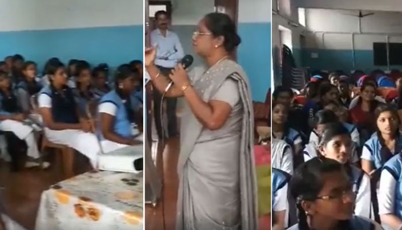 teachers speech indicating gender discrimination going viral