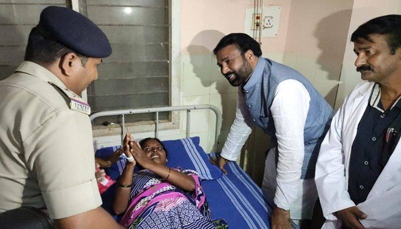 Health Minister B Sriramulu Visited at Gadag District Hospital