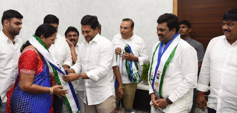 Ex Minister Ayyanna Patrudu Brother Sanyasi Patrudu joins ysrcp in presese of ys jagan