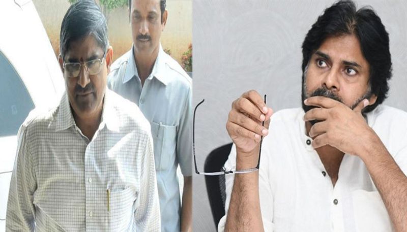 Janasena Chief Pawan Kalyan comments on AP CS lv subramanyam transfer