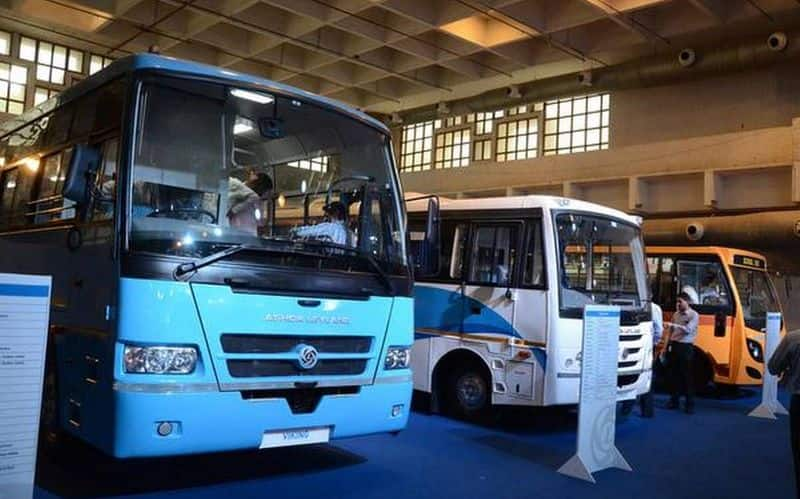 Ashok Leyland displays BS-VI vehicles