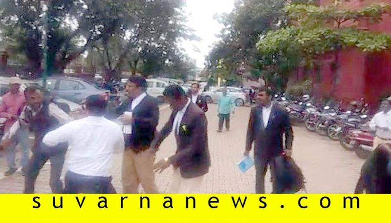 3 Lawyers Attack On Youth In Dharwad