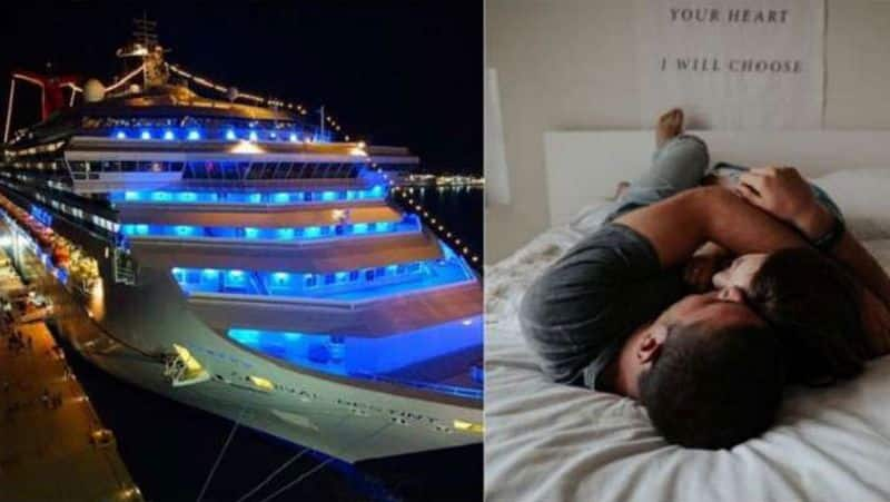 German couple ship for having Honeymoon