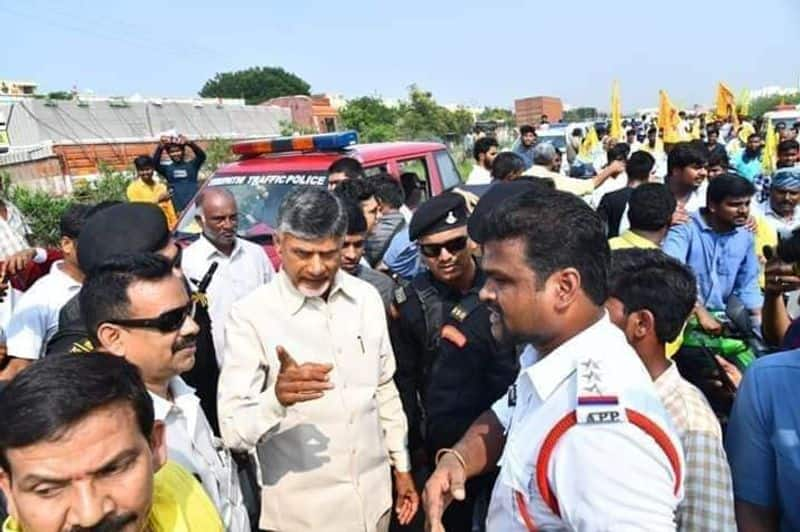 Chandrababu expresses anguish at police