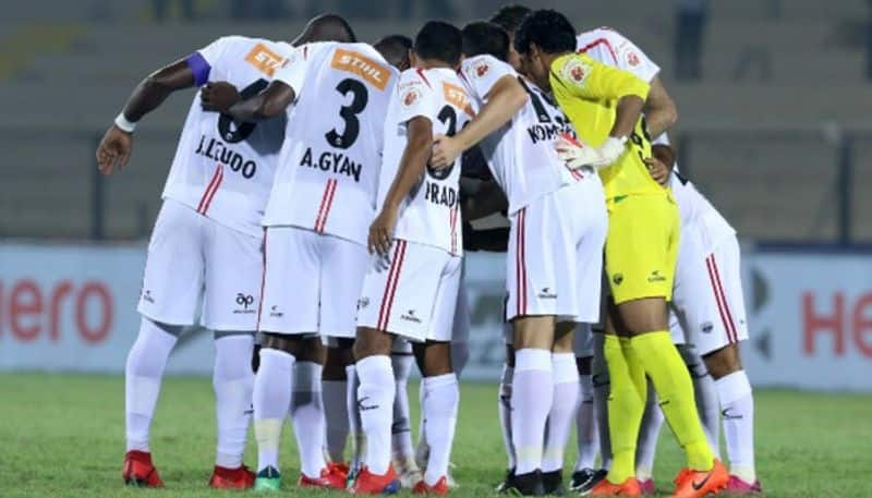 ISL Maximiliano Barreiro goal NorthEast United edge Hyderabad top table