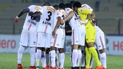 ISL Maximiliano Barreiro goal NorthEast United edge Hyderabad top table