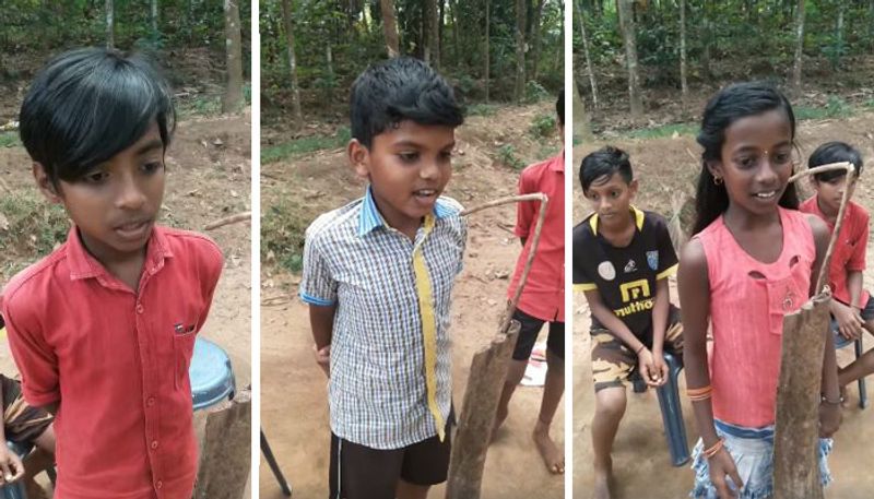 gang of kids gathered to collect money for football finally gets their own jersy and football as gift