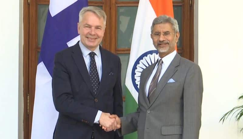 EAM Jaishankar meets his Finland counterpart who is on 4-day visit to India