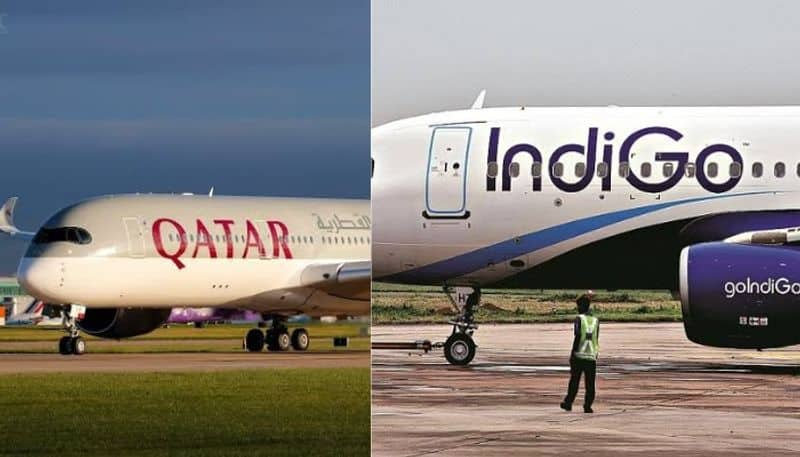 Qatar airways is ready to take indigo stake but not ready for air India