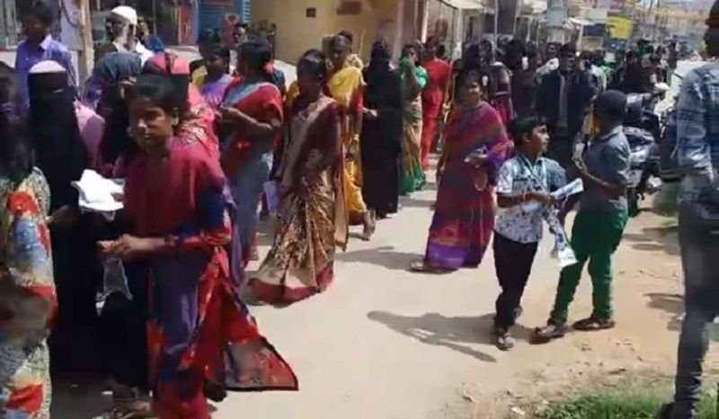 Children used in election campaign